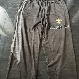 NFL Brown Sweatpants with Elastic Waistband